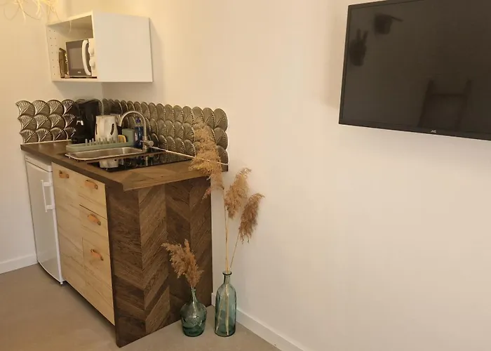 Chambre indépendante avec sdb, cuisine et terrasse